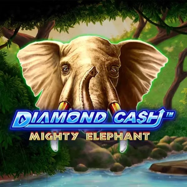 Diamond Cash Mighty Elephant logo by Greentube at Vegasino Casino