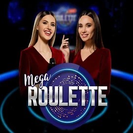 Mega Roulette slot icon by Pragmatic Play, available at Vegasino Casino