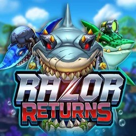 Razor Returns slot visual from Push Gaming available on vegasinocasino.co.nl